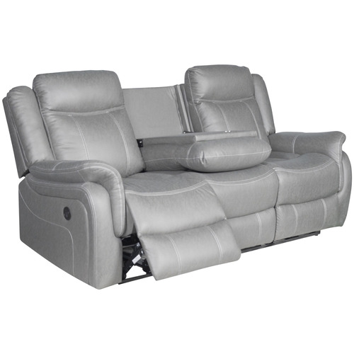 Zorque 5 Seater Faux Leather Recliner Sofa & Armchair Set
