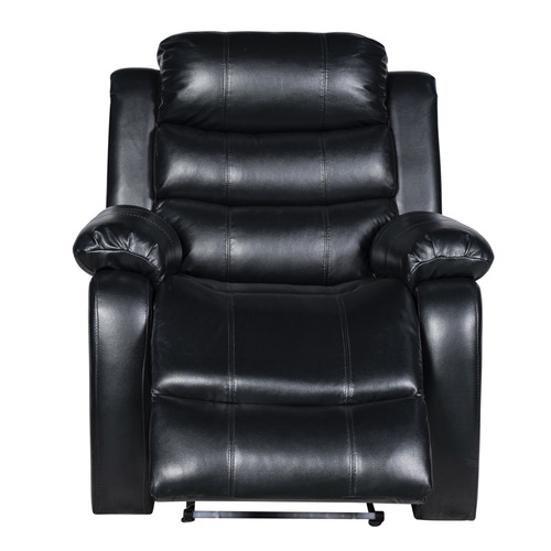 Leroy Faux Leather Recliner Armchair with LED