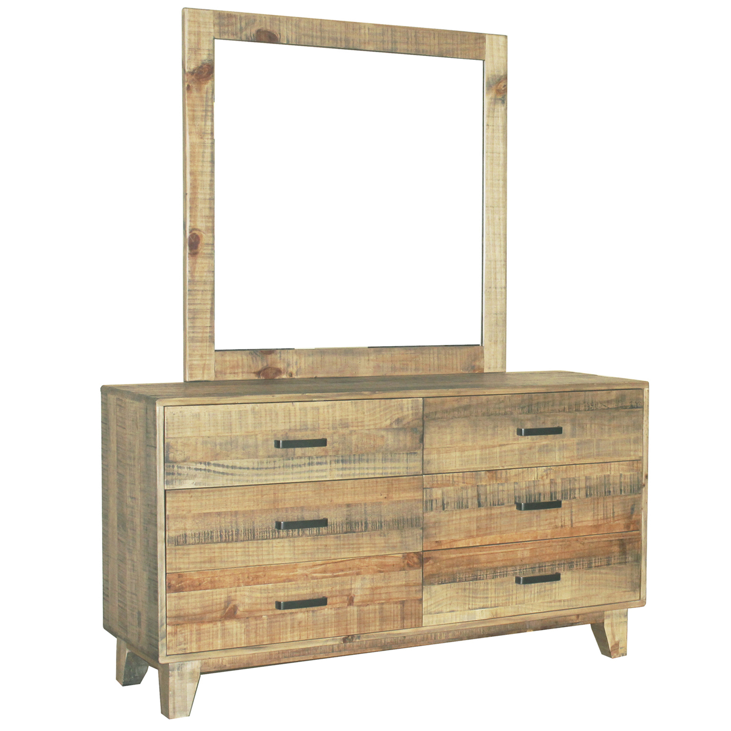 4-Piece-Piedmont-Pine-Wood-Bedroom-Set