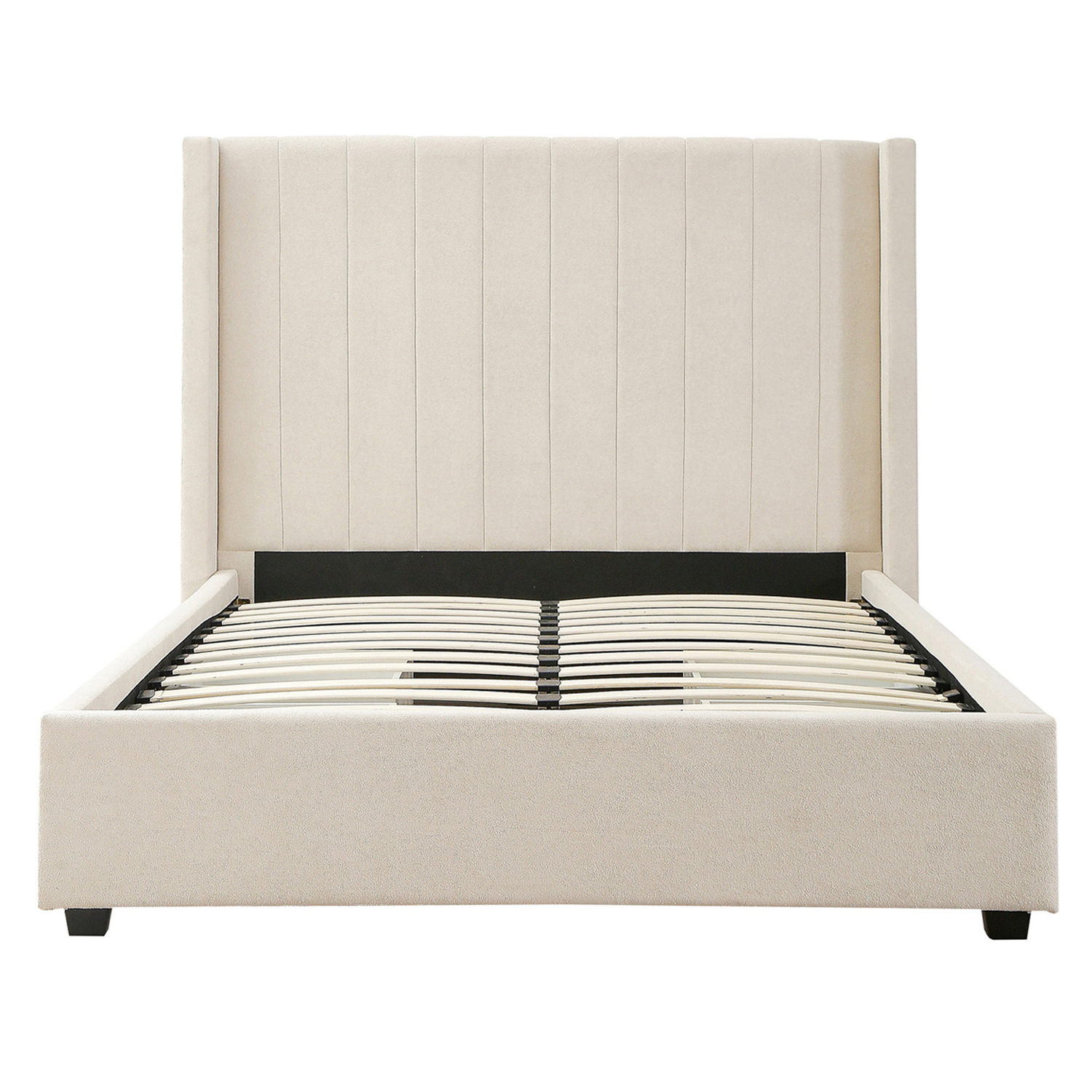 Aki Upholstered Queen Bed with Drawers