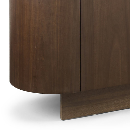 Everest Walnut Wood Entertainment Unit