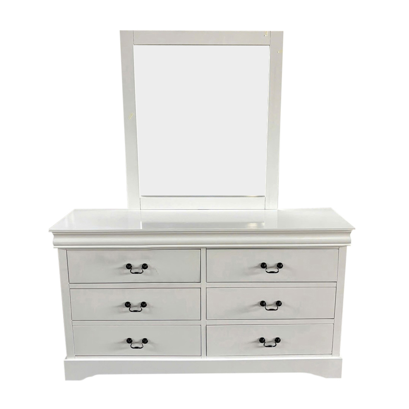 4 Piece White Caila Bedroom Set