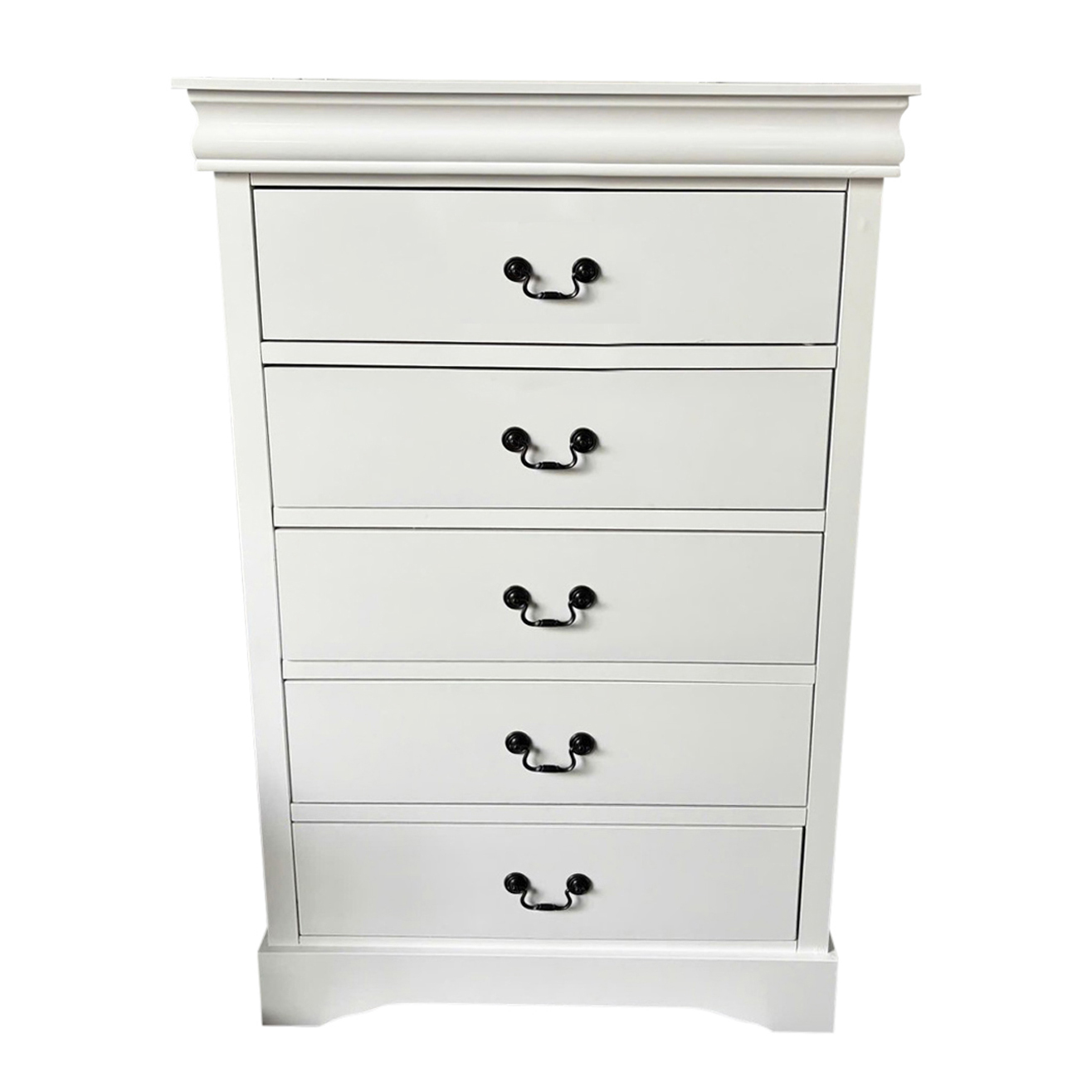 5 Piece White Caila Bedroom Set