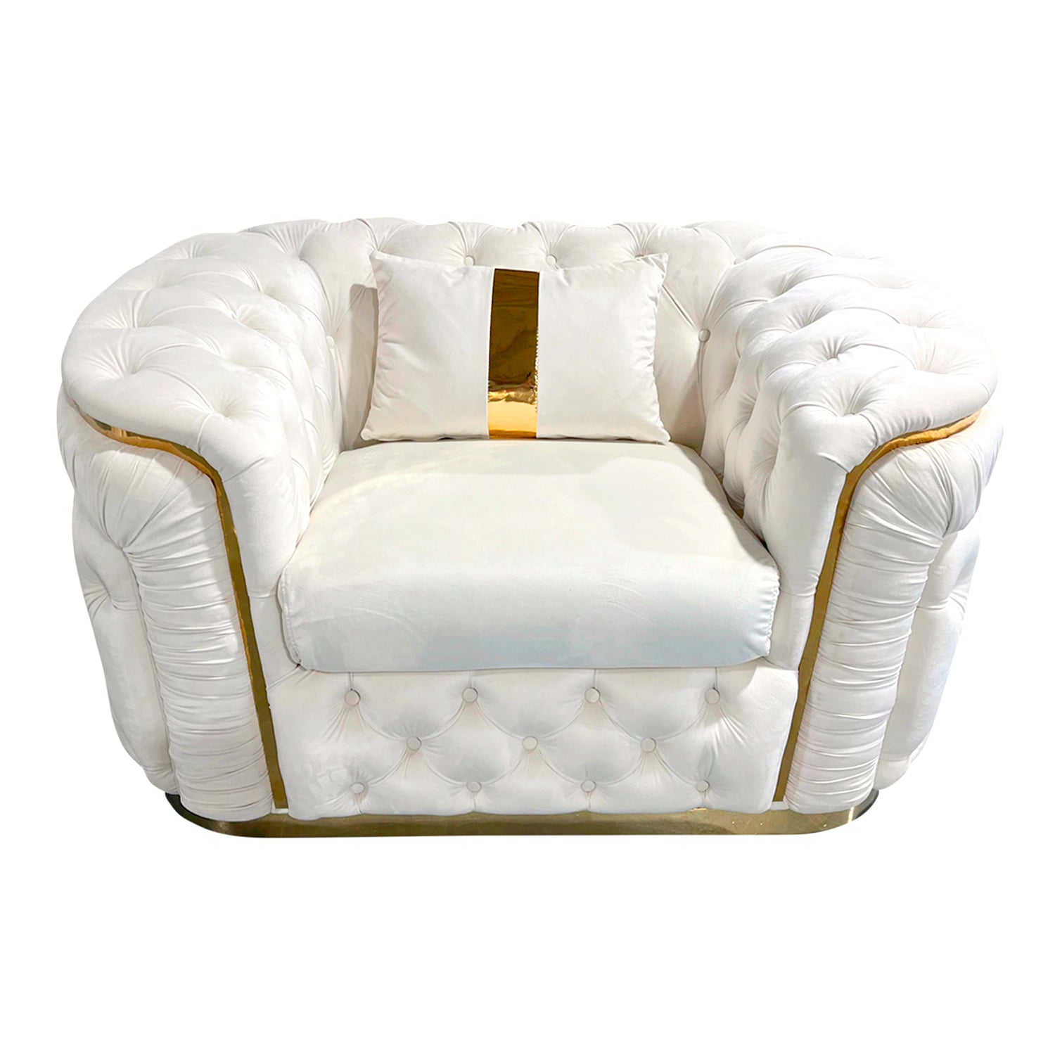 Raleigh 5 Seater Velvet Sofa Set