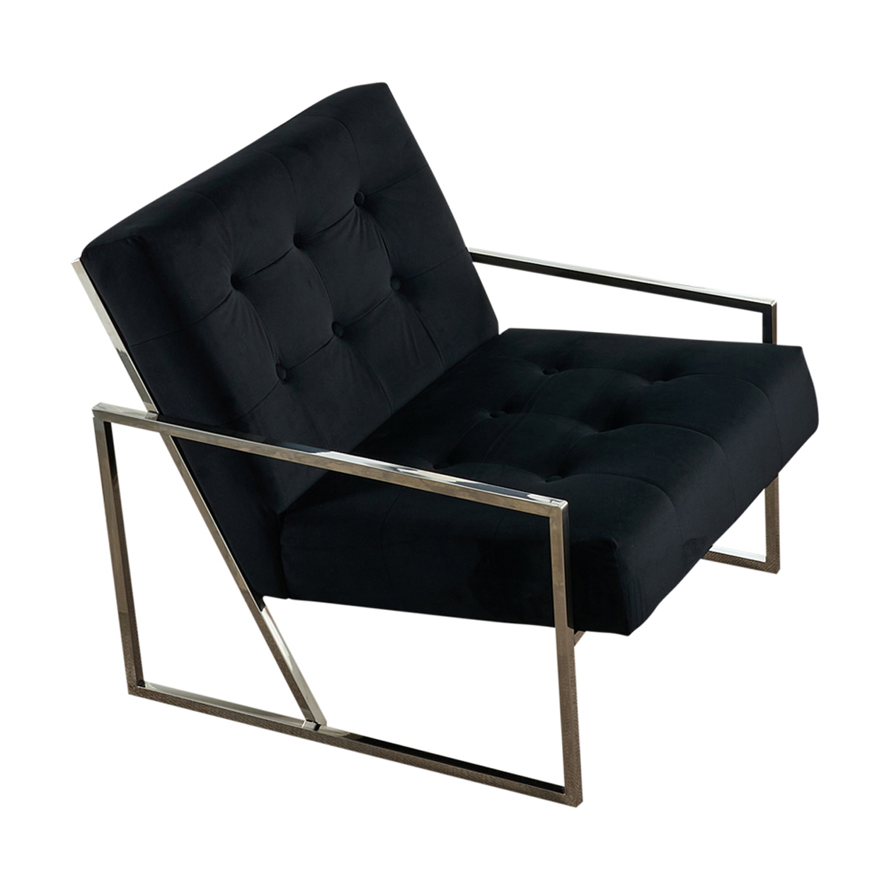 Marek Velvet Armchair