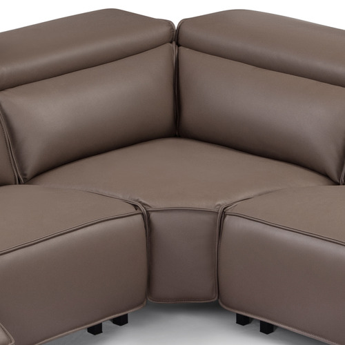 Inayah 6 Seater Faux Leather Recliner Sofa Set
