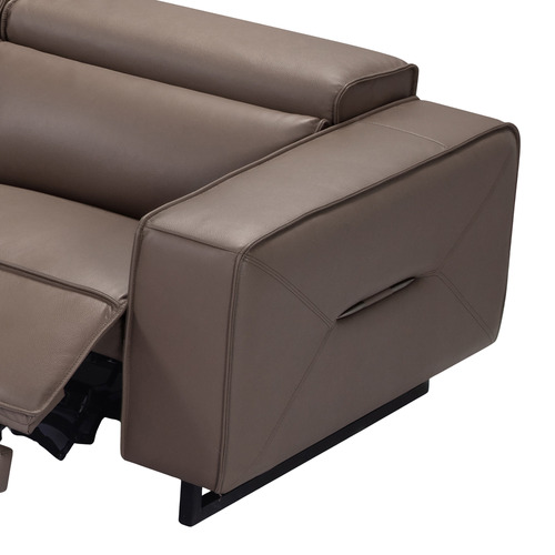 Inayah 6 Seater Faux Leather Recliner Sofa Set