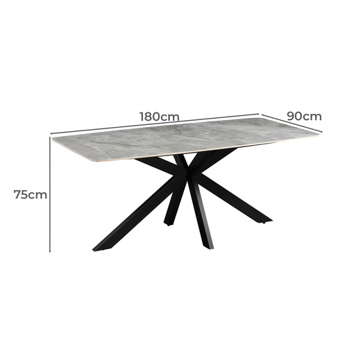Erna Sintered Stone Dining Table