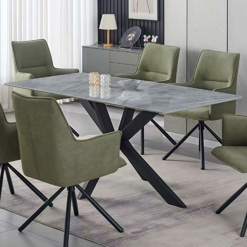 Erna Sintered Stone Dining Table