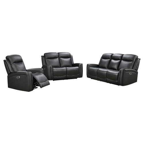 Guerrero 6 Seater Leather Recliner Sofa & Armchair Set