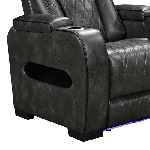 Frederick Faux Leather Recliner Armchair