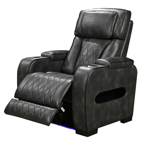 Frederick Faux Leather Recliner Armchair