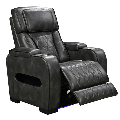 Frederick Faux Leather Recliner Armchair