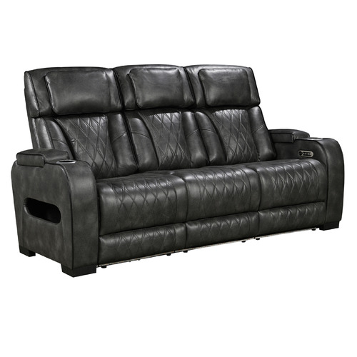 Frederick 3 Seater Faux Leather Recliner Sofa