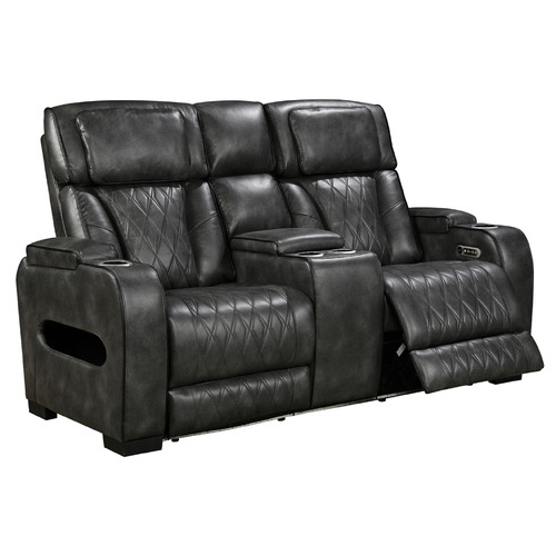 Frederick 2 Seater Faux Leather Recliner Sofa