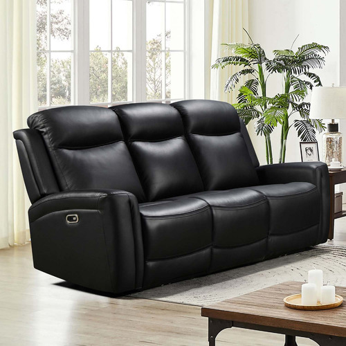 Guerrero 3 Seater Leather Recliner Sofa