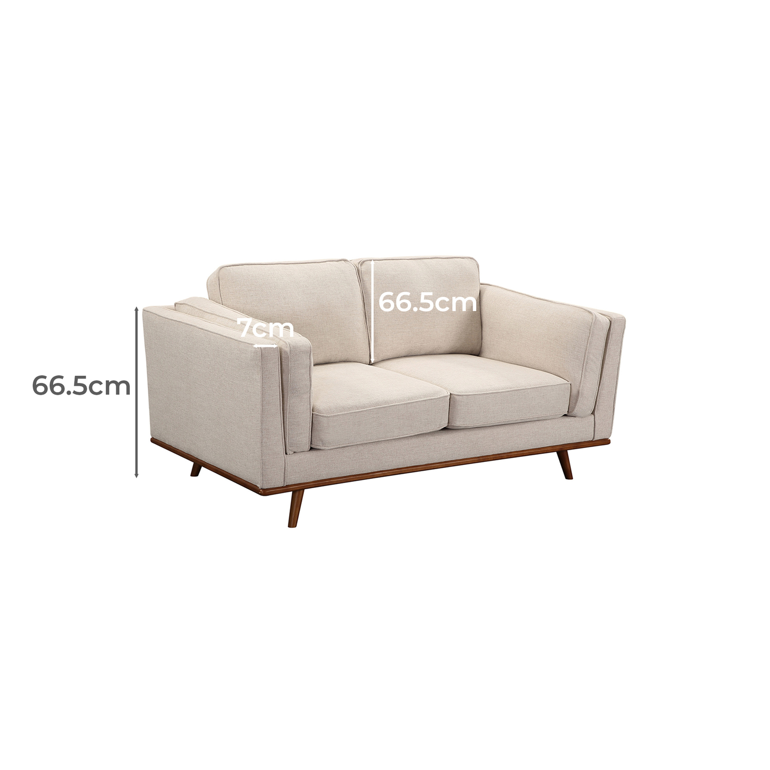 Modern Brooklyn 2 Seater Sofa
