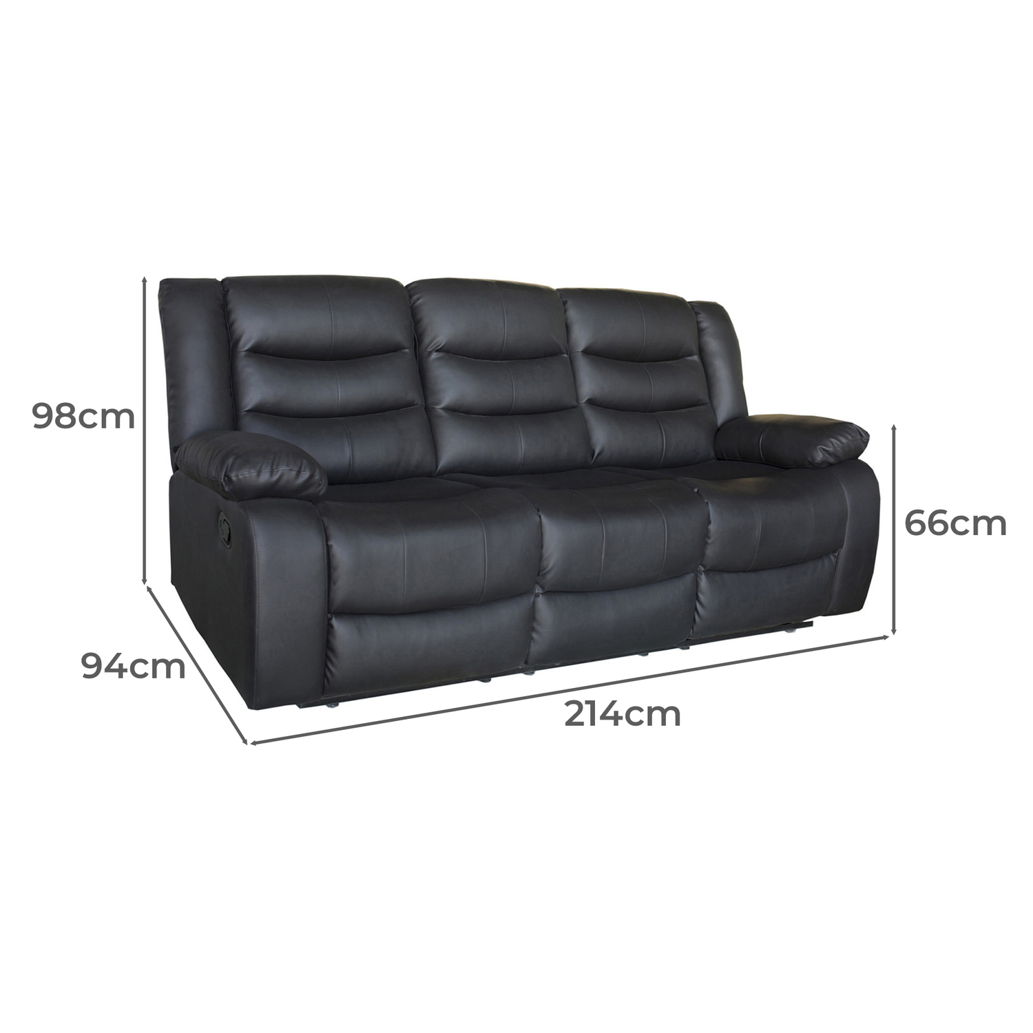 Ipanema 5 Seater Recliner Sofa Set