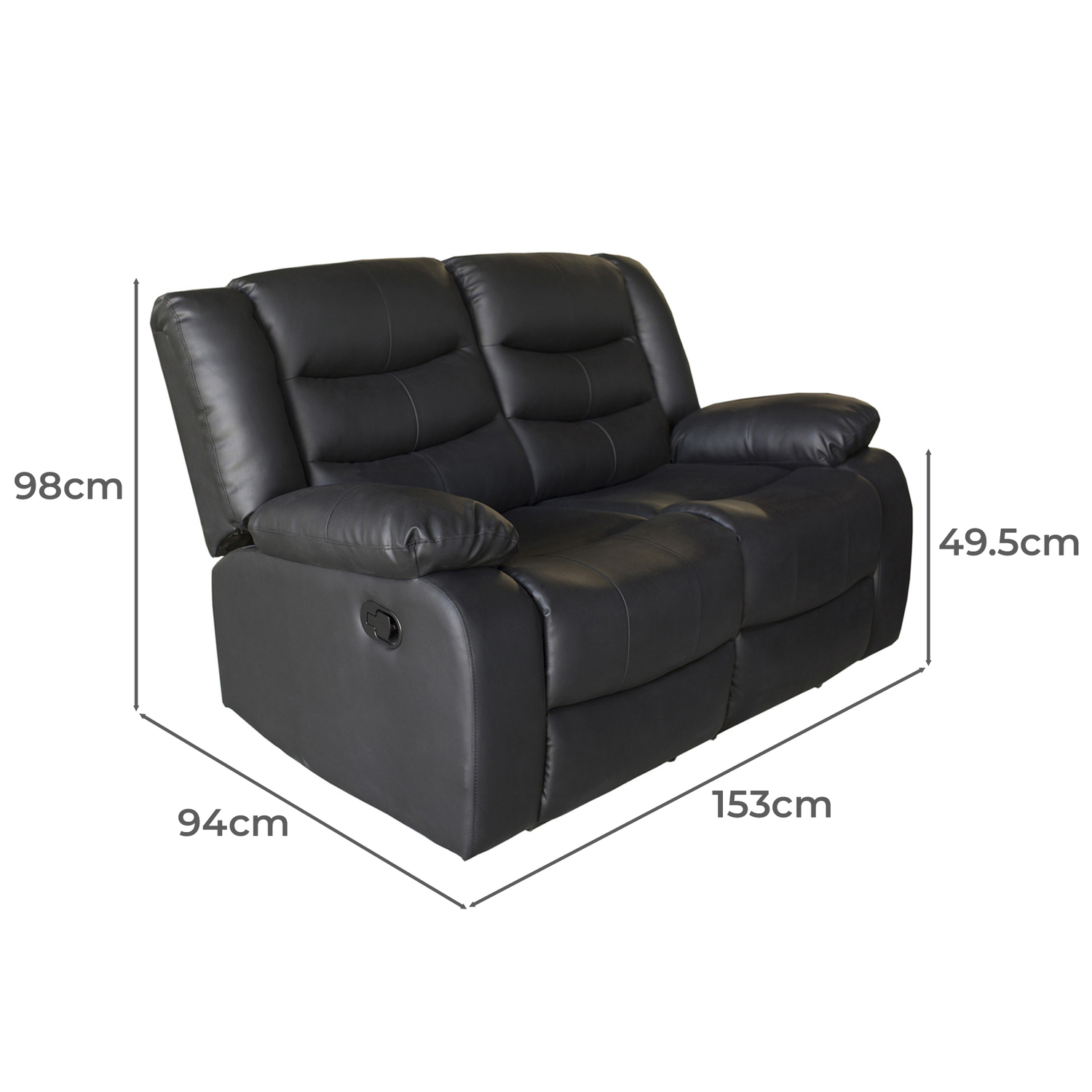 Ipanema 5 Seater Recliner Sofa Set