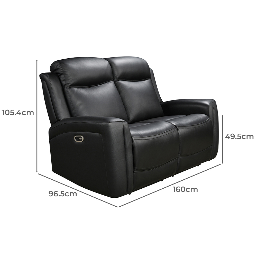 Guerrero 6 Seater Leather Recliner Sofa & Armchair Set