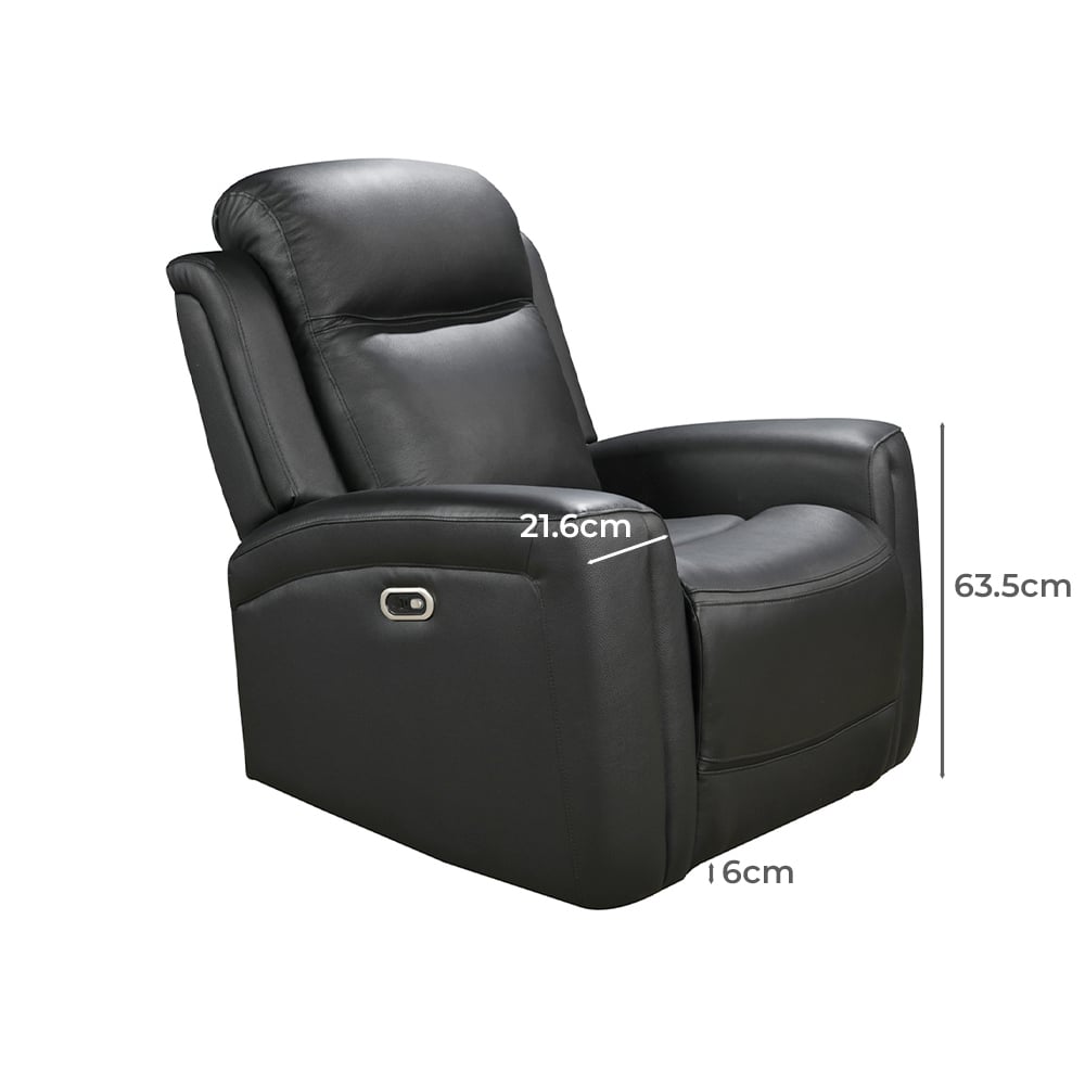 Guerrero 6 Seater Leather Recliner Sofa & Armchair Set