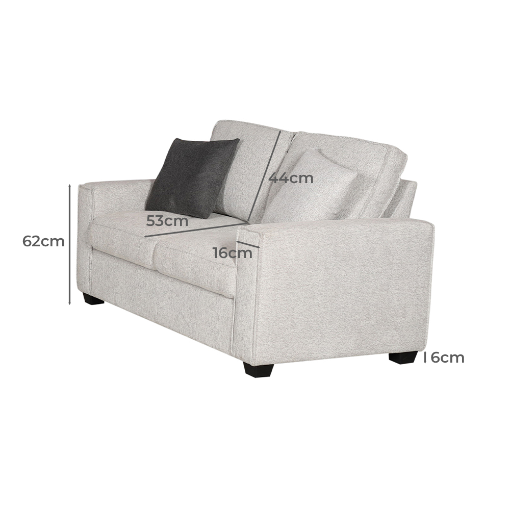 Sami 5 Seater Upholstered Sofa Set