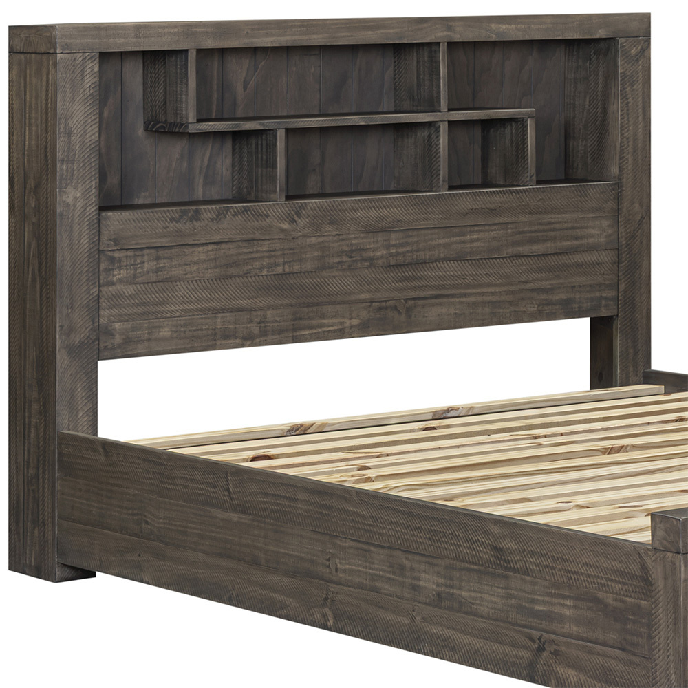 4 Piece Jessie Pine Wood Bedroom Furniture Set