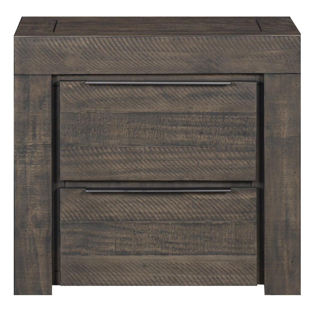 4 Piece Jessie Pine Wood Bedroom Furniture Set