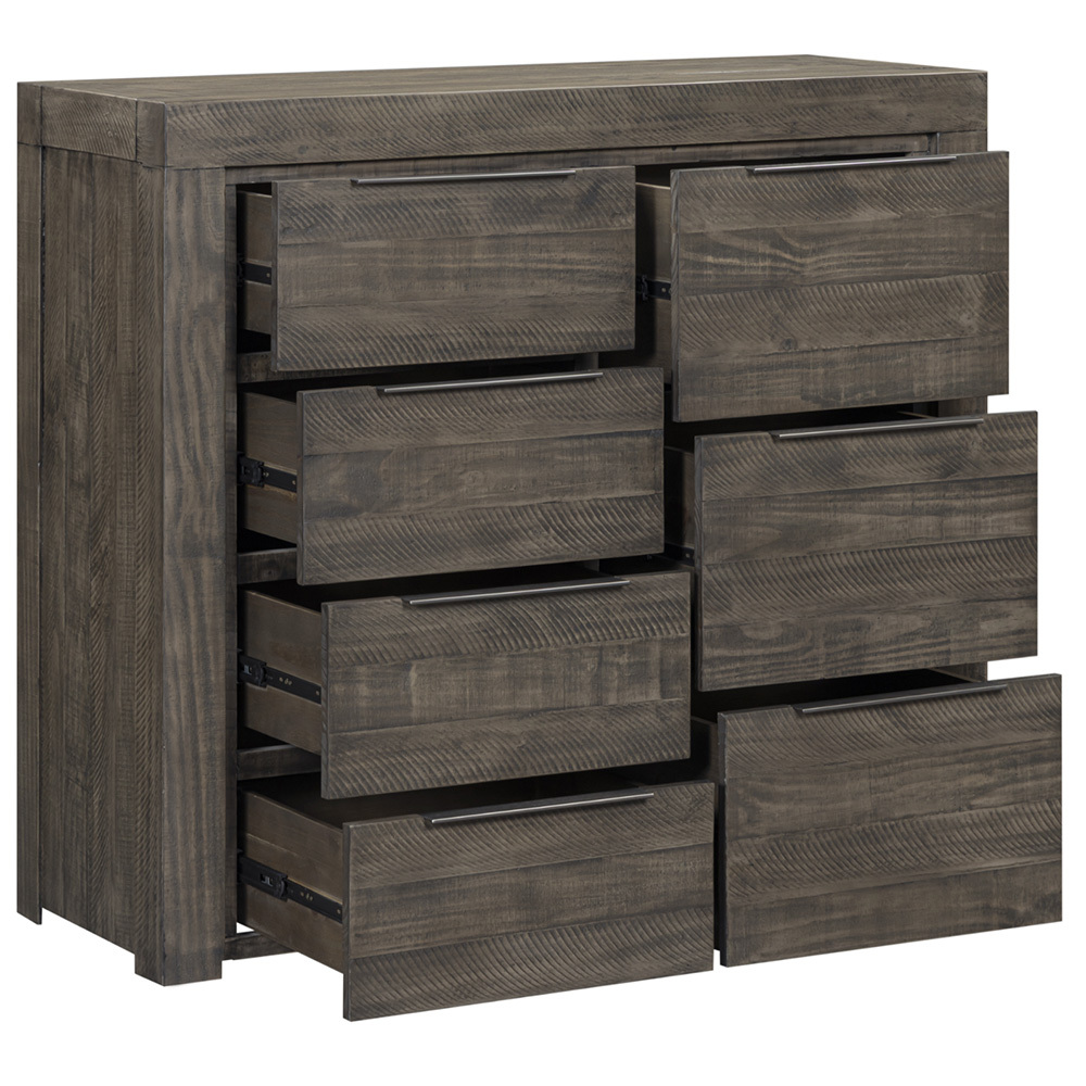 4 Piece Jessie Pine Wood Bedroom Set