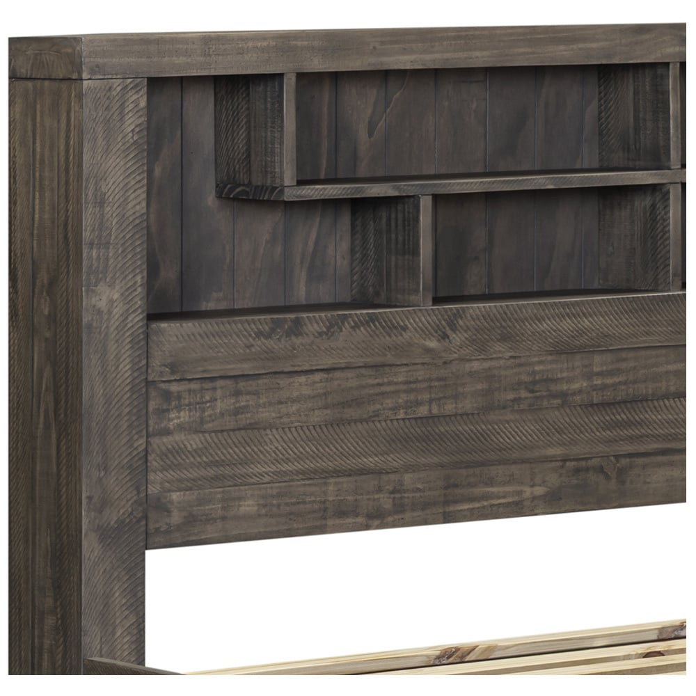 Jessie Pine Wood Bed Frame with Underbed Drawers