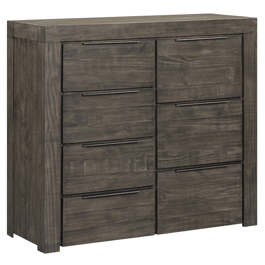 Jessie Pine Wood Drawer Chest