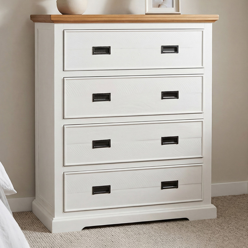 Melissa Pine Wood Drawer Chest