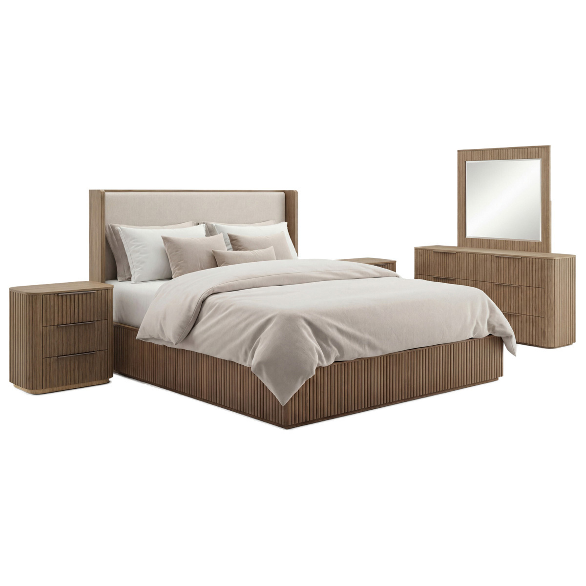 4 Piece Jazir Bedroom Set
