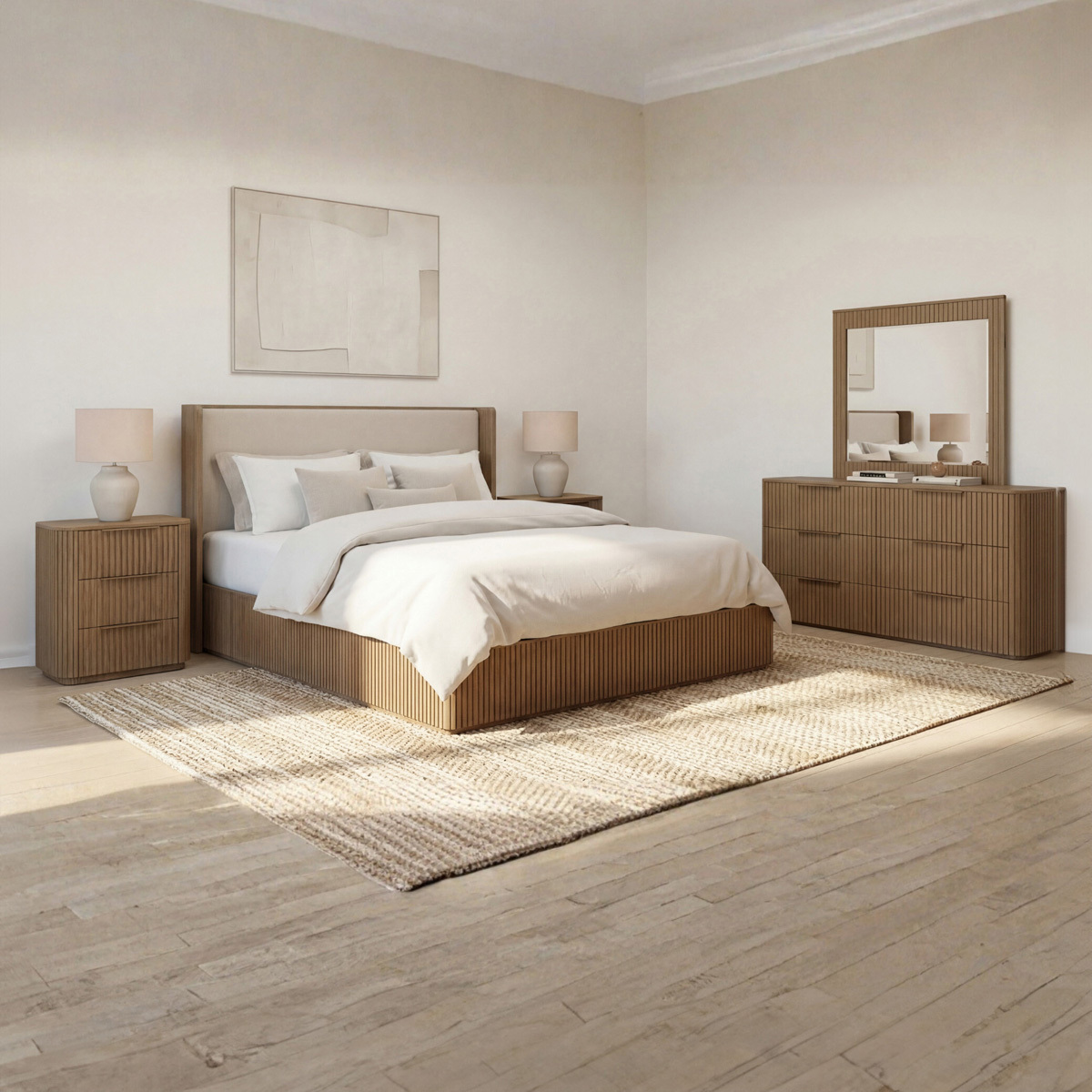 4 Piece Jazir Bedroom Set