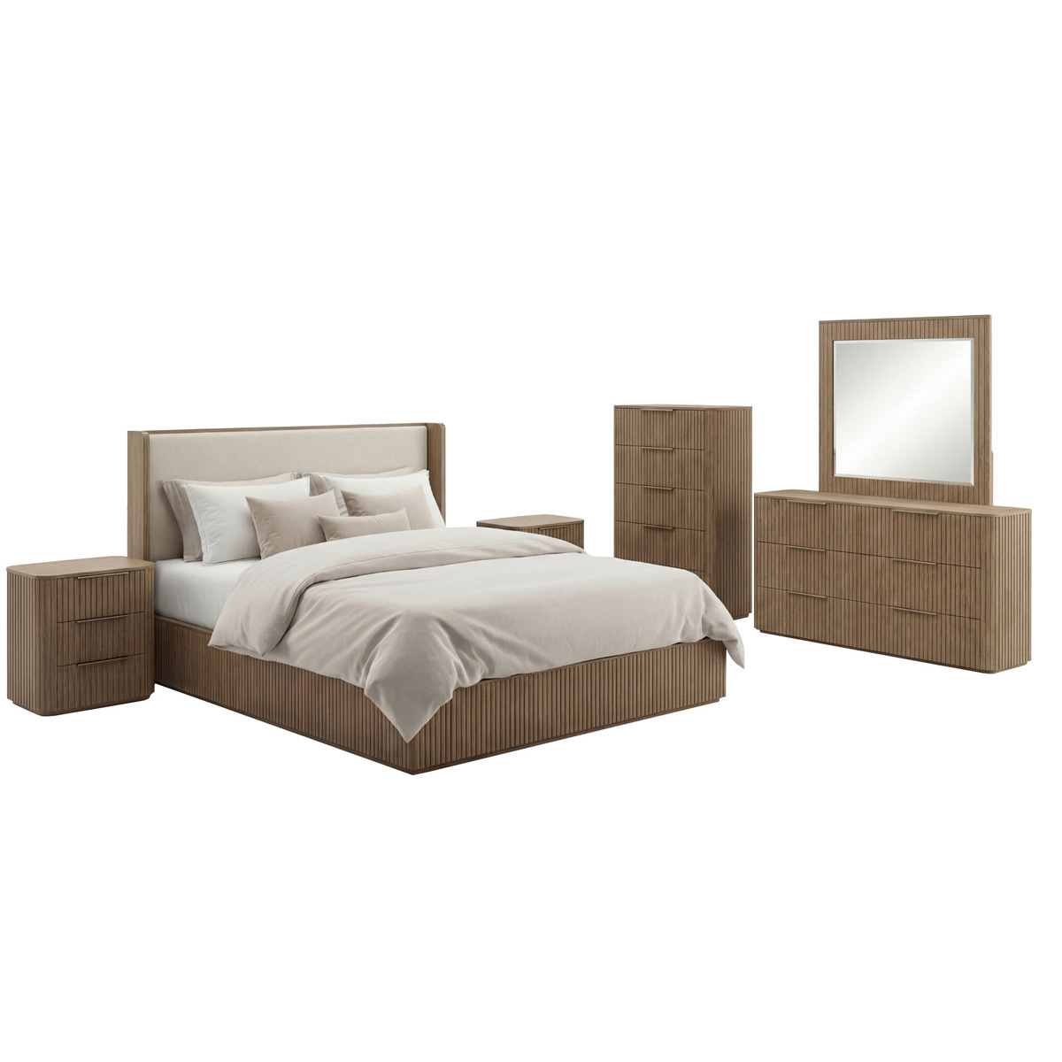 5 Piece Jazir Bedroom Set