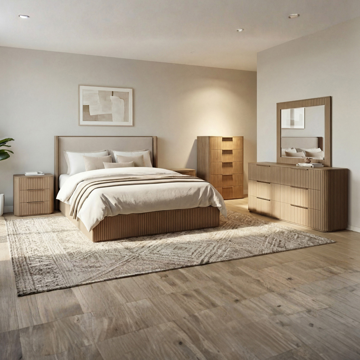 5 Piece Jazir Bedroom Set