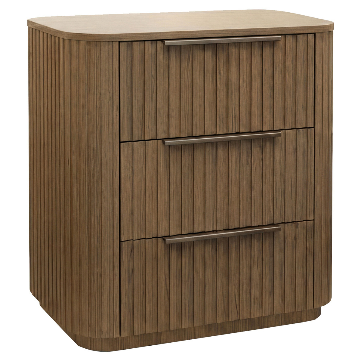 Jazir 3 Drawer Bedside Table