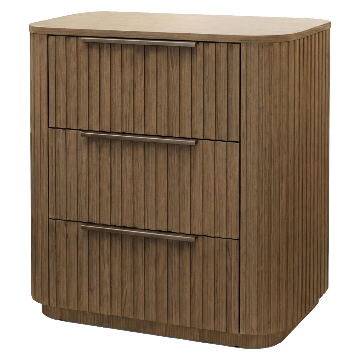 Jazir 3 Drawer Bedside Table