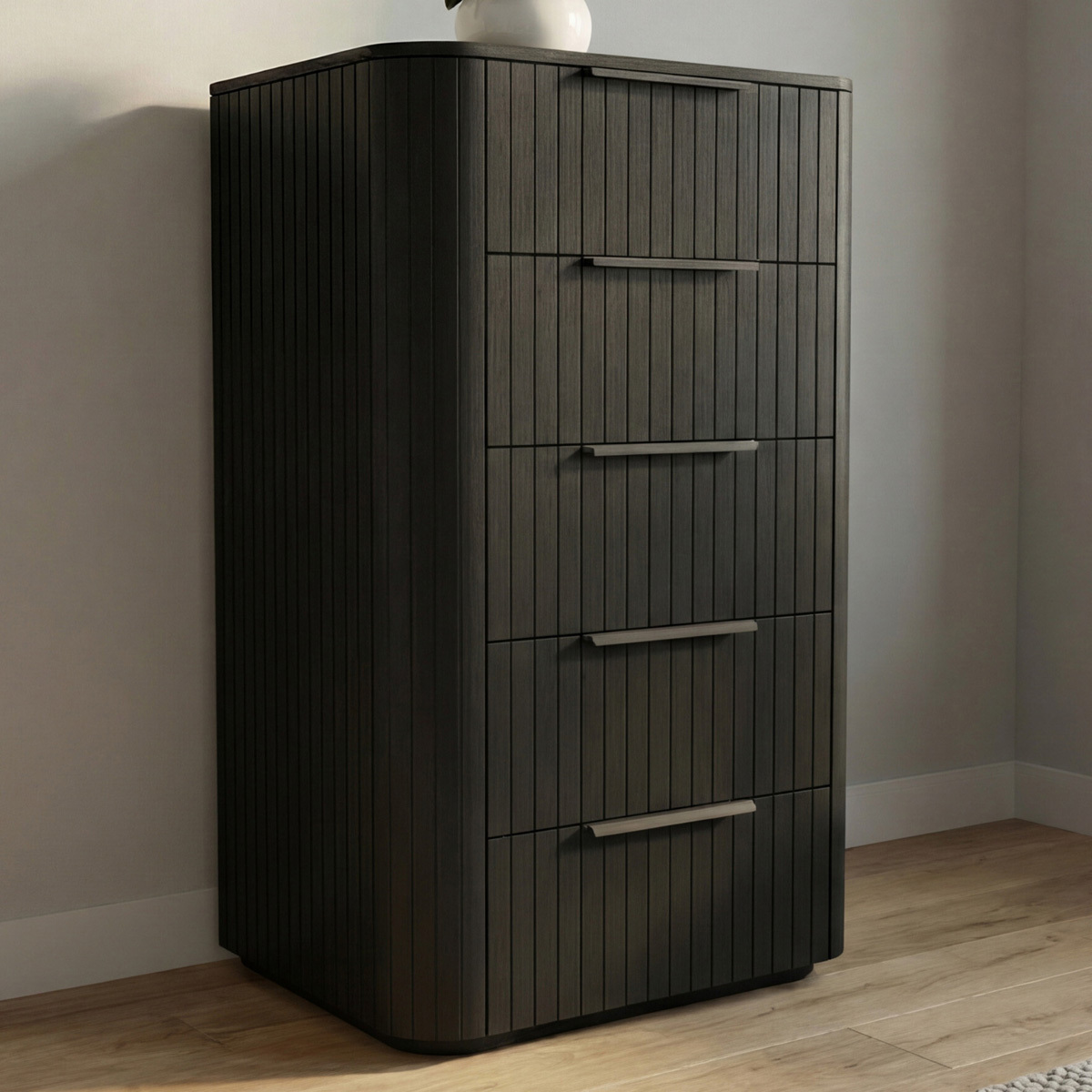 Jazir 5 Drawer Tallboy