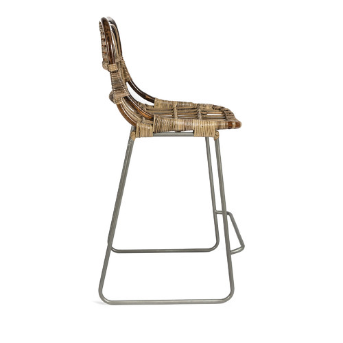 Lifestyle Traders Button Bar Stool Temple & Webster