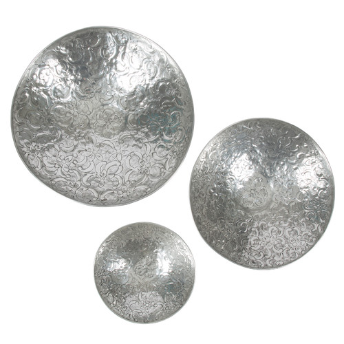 Lifestyle Traders Aluminium Antique Wall Bowls Temple & ster