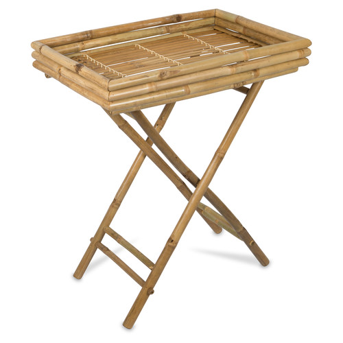 Lifestyle Traders Bamboo Tray Table Temple & Webster