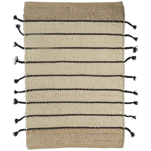 Lifestyle Traders Natural Asmita Jute Handloom Floor Mats With