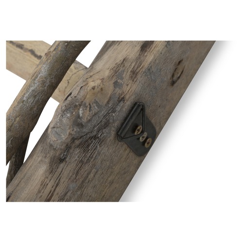 Lifestyle Traders Natural 4 Prong Organic Oak Wood Coat Hanger