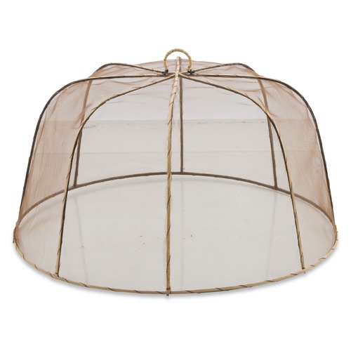 Natural Fabric And Rattan Food Covers Temple & ster