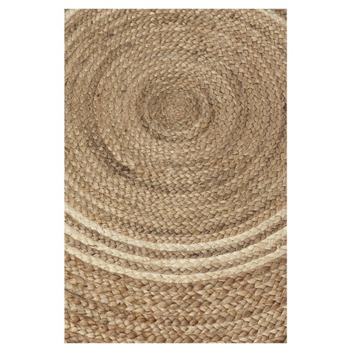 Natural Inner Ring Jute Rug | Temple & Webster