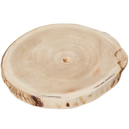 Lifestyle Traders Bleached Semarang Paulownia Wood Trivet Temple