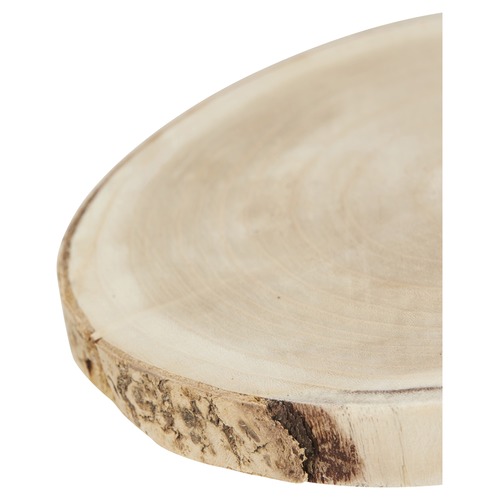 Lifestyle Traders Bleached Semarang Paulownia Wood Trivet Temple