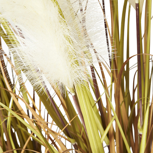 Tall Potted Faux Reed Grass Temple & ster