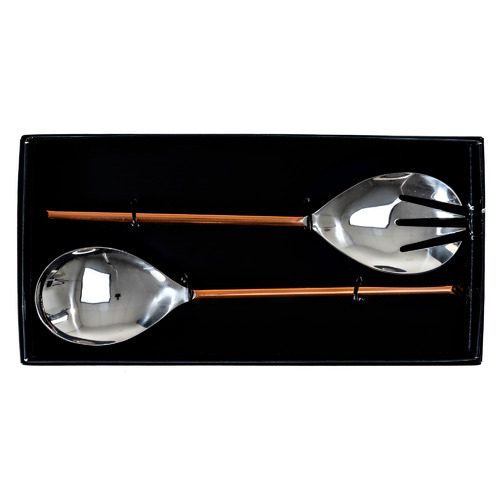 2 Piece Aria Salad Server Set Temple & ster